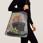 Steam Sass Steampunk Gemengde Media Crossbody Tas (Dichtbij)