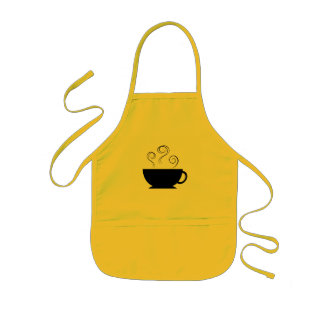 Steam Swirls Apron Kinder Schort