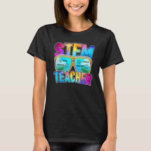 Steam Teacher Back To School Stem Special Teacher T-shirt (Voorkant)