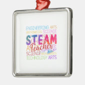 Steam Teacher Metalen Ornament (Links)