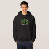 STEAM Teacher Rainbow Lucky St Patrick's Day Shamr Hoodie (Voorkant volledig)