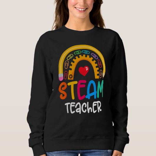 Steam Teacher Squad Team Bemanner Terug naar schoo Trui (Voorkant)