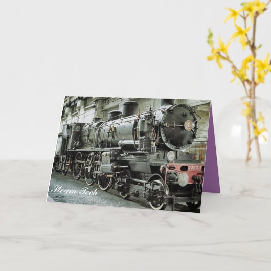 Steam Tech Kaart (Gele Bloem)