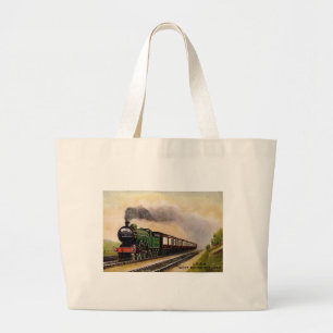 Steam Train Bag Grote Tote Bag