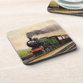 Steam Train Cork Onderzetter (Linkerzijde)