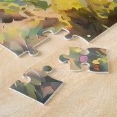 Steam Train Dreams Landscape Watercolour Artwork j Legpuzzel (Zijkant)