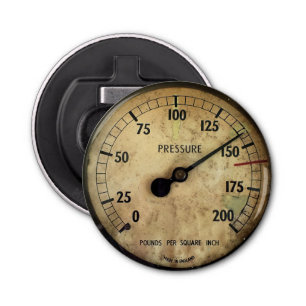 STEAM TRAIN GAGE BUTTON FLESOPENER