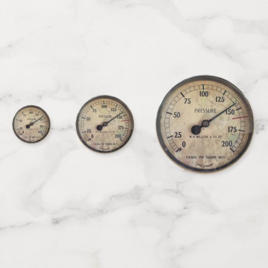 STEAM TRAIN GAGE CONFETTI (Voorkanten)