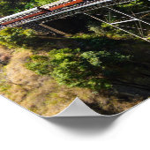 Steam Train in Cairns, Australië Poster (Hoek)