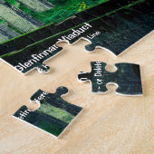 Steam Train in Glenfinnan Viaduct - Naam toevoegen Legpuzzel (Zijkant)