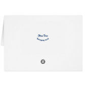 STEAM TRAIN KAART (Achterkant Horizontaal)