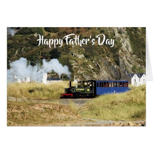 STEAM TRAIN KAART (Voorkant Horizontaal)