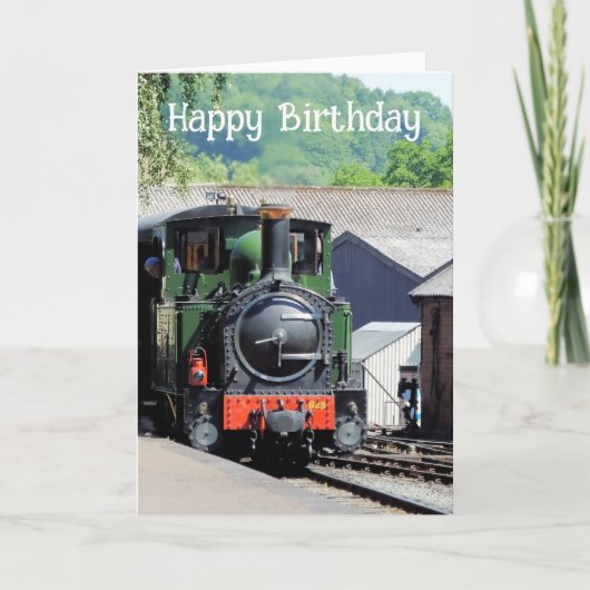 STEAM TRAIN KAART (Voorkant)