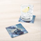 Steam Train Kartonnen Onderzetters (Insitu)