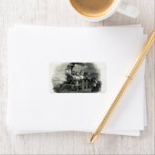 Steam Train Label (Insitu)