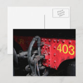 Steam Train Le Mastrou 403 Briefkaart stoommotor (Voorkant / Achterkant)