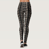 Steam Train Leggings vrouwen (Achterkant)