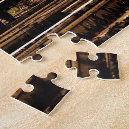 Steam Train Locomotive #03 Jigzaag Puzzle 1014 pc. Legpuzzel (Zijkant)