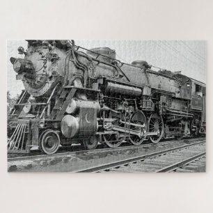 Steam Train Locomotive #04 Jigzaag Puzzle 1014 pc. Legpuzzel