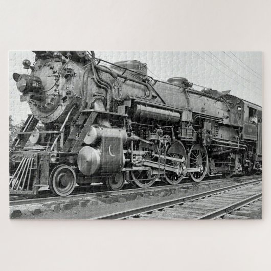 Steam Train Locomotive #04 Jigzaag Puzzle 1014 pc. Legpuzzel (Horizontaal)
