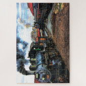 Steam Train Locomotive #08 Jigzaag Puzzle 1014 pc. Legpuzzel (Verticaal)