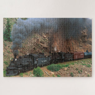 Steam Train Locomotive #11 Jigzaag Puzzle 1014 pc. Legpuzzel
