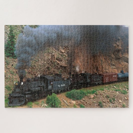 Steam Train Locomotive #11 Jigzaag Puzzle 1014 pc. Legpuzzel (Horizontaal)