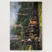 Steam Train Locomotive #17 Jigzaag Puzzle 1014 pc. Legpuzzel (Verticaal)