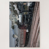 Steam Train Locomotive #18 Jigzaag Puzzle 1014 pc. Legpuzzel (Verticaal)