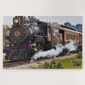Steam Train Locomotive #24 Jigzaag Puzzle 1014 pc. Legpuzzel (Horizontaal)