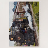 Steam Train Locomotive #24 Jigzaag Puzzle 1014 pc. Legpuzzel (Verticaal)