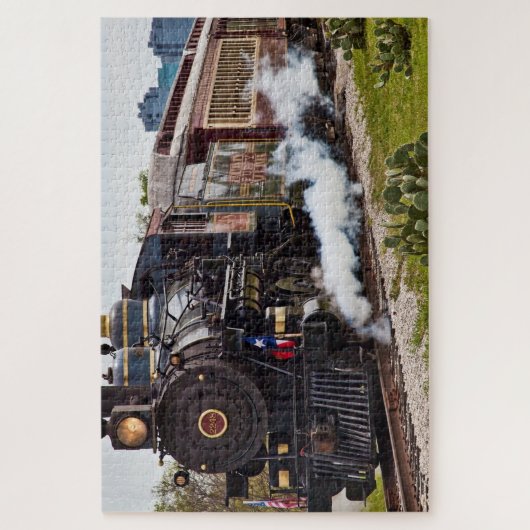 Steam Train Locomotive #24 Jigzaag Puzzle 1014 pc. Legpuzzel (Verticaal)