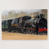 Steam Train Locomotive #25 Jigzaag Puzzle 1014 pc. Legpuzzel (Horizontaal)