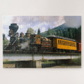 Steam Train Locomotive #27 Jigzaag Puzzle 1014 pc. Legpuzzel (Horizontaal)