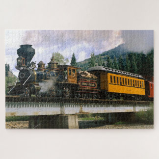 Steam Train Locomotive #27 Jigzaag Puzzle 1014 pc. Legpuzzel