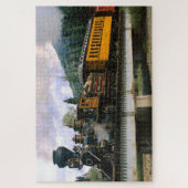 Steam Train Locomotive #27 Jigzaag Puzzle 1014 pc. Legpuzzel (Verticaal)