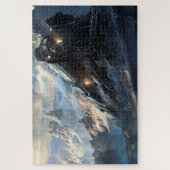 Steam Train Locomotive #28 Jigzaag Puzzle 1014 pc. Legpuzzel (Verticaal)