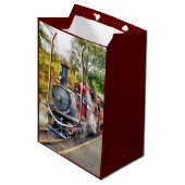 STEAM TRAIN MEDIUM CADEAUZAKJE (Voorkant Gekanteld)