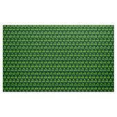 Steam Train Pattern - Avocado on Dark Green Stof (Yard (91,4 cm))