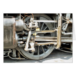 STEAM TRAIN-vergrotingskaart