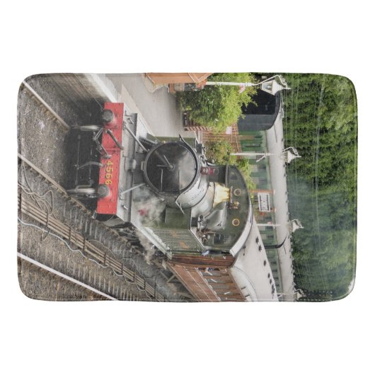 STEAM TRAINS BADMAT (Voorkant)