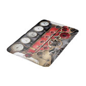 STEAM TRAINS BADMAT (Gekanteld)