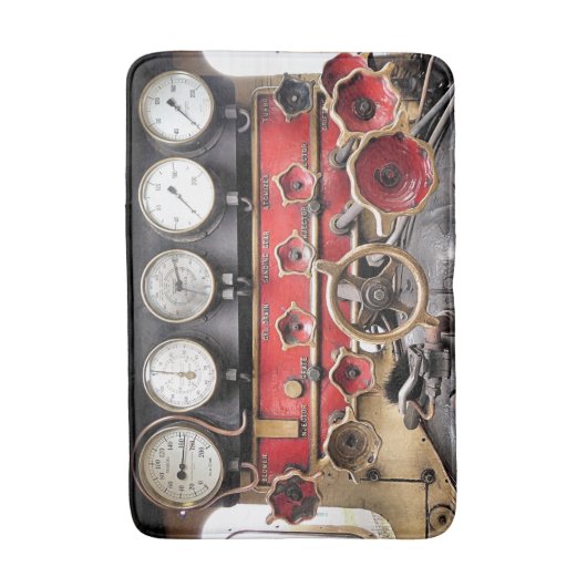 STEAM TRAINS BADMAT (Voorkant Verticaal)