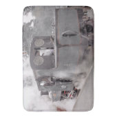 STEAM TRAINS BADMAT (Voorkant Verticaal)