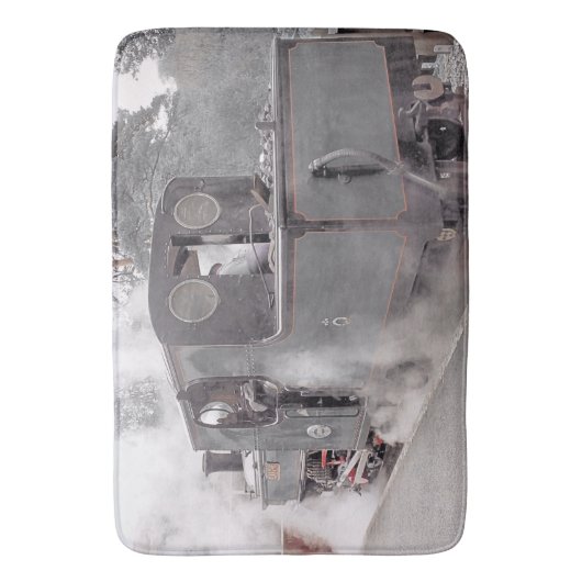 STEAM TRAINS BADMAT (Voorkant Verticaal)