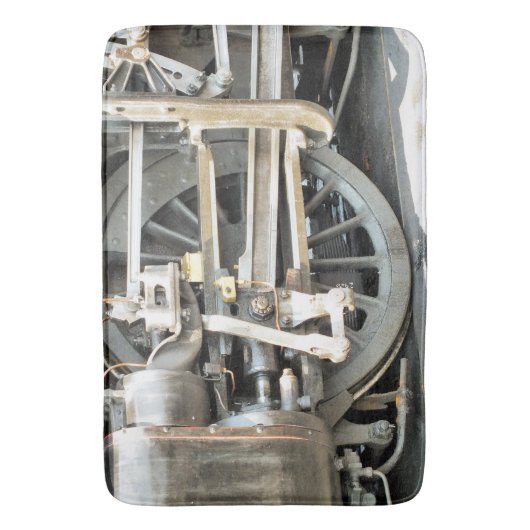 STEAM TRAINS BADMAT (Voorkant Verticaal)