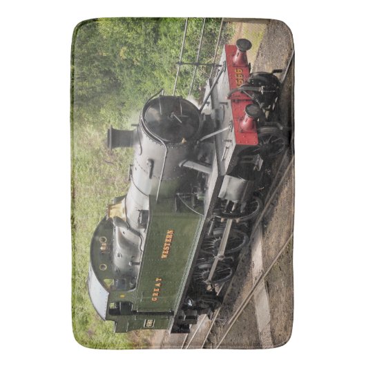 STEAM TRAINS BADMAT (Voorkant Verticaal)