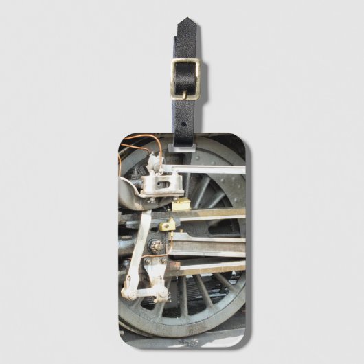 STEAM TRAINS BAGAGELABEL (Voorkant (verticaal))