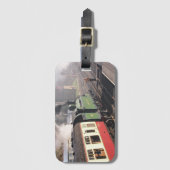 STEAM TRAINS BAGAGELABEL (Voorkant (verticaal))