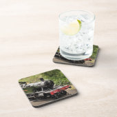 STEAM TRAINS BIER ONDERZETTER (Rechterzijde)